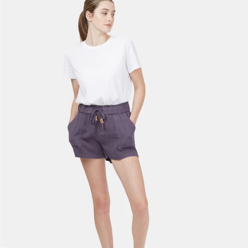 Tentree Instow shorts in Periscope Grey - Picture 2 of 9